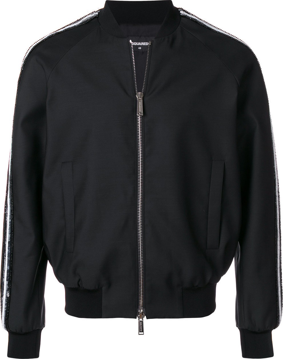 DSQUARED2 sequinned bomber jacket