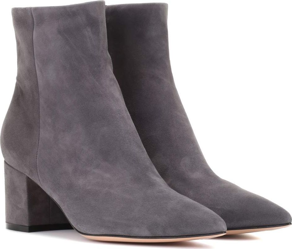 Gianvito Rossi Piper 60 suede ankle boots
