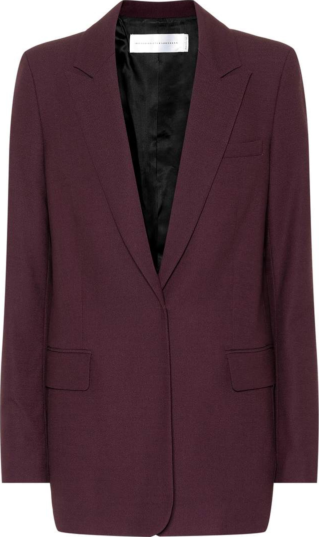 VICTORIA, VICTORIA BECKHAM Wool-blend blazer