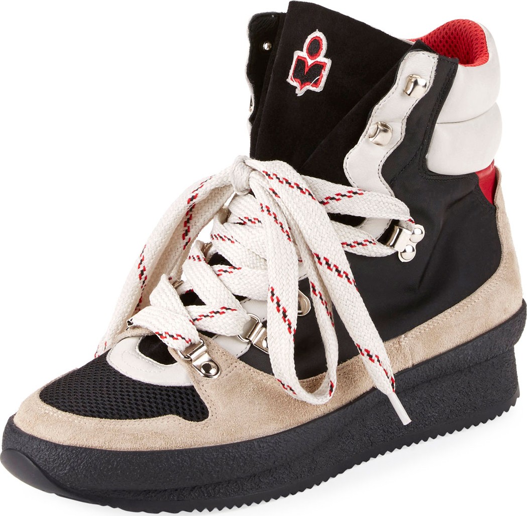 Isabel Marant Brendta Platform Hiker Sneakers