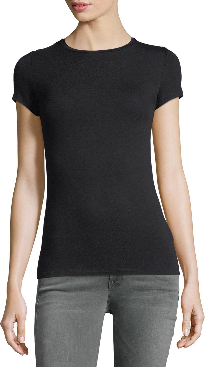 Majestic Soft Touch Short-Sleeve Crewneck T-Shirt