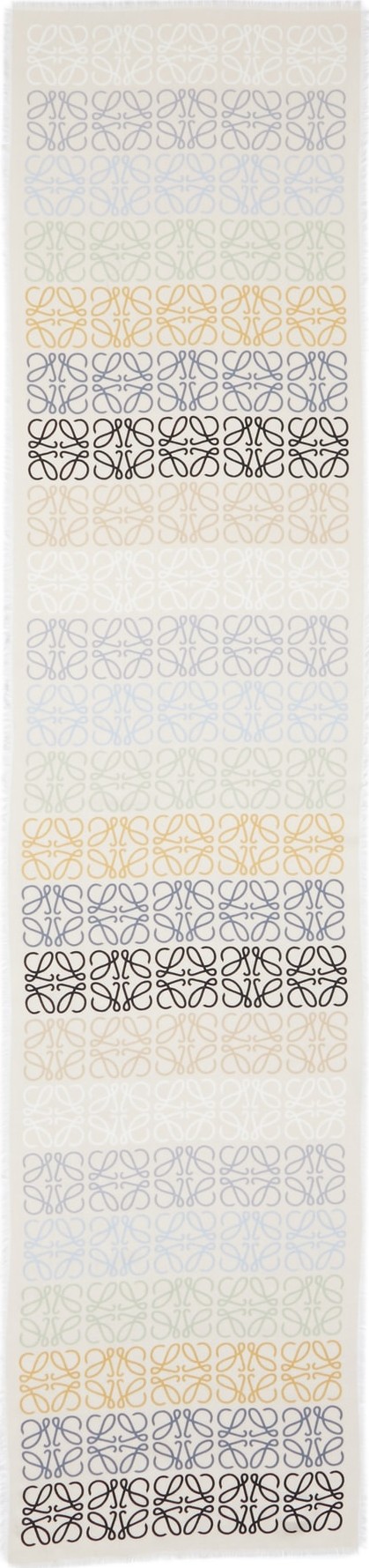 LOEWE Monogram Stripe Scarf