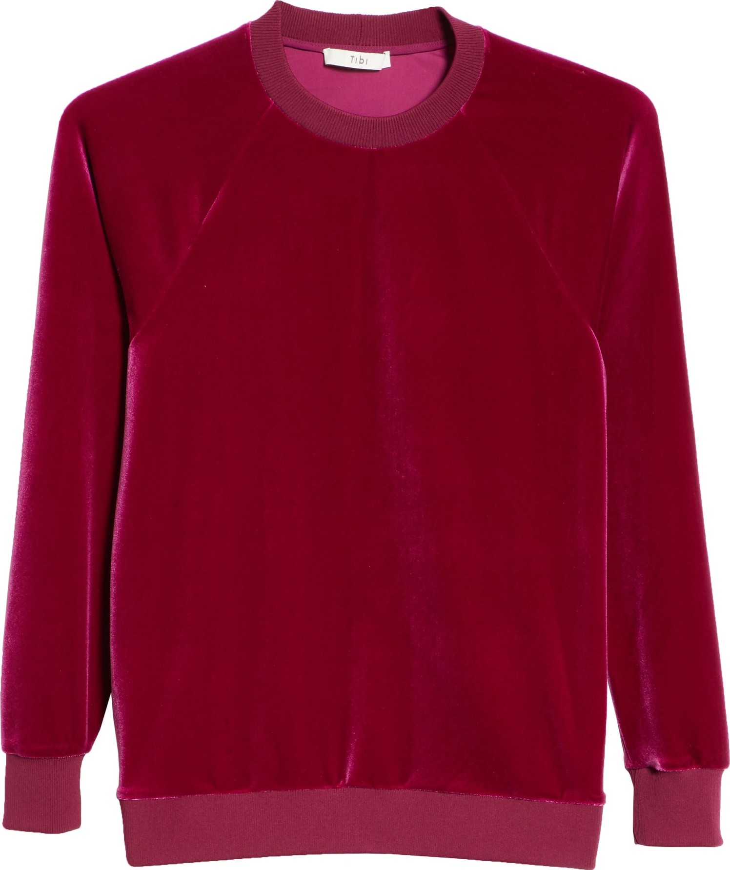 Tibi Velvet Sweatshirt