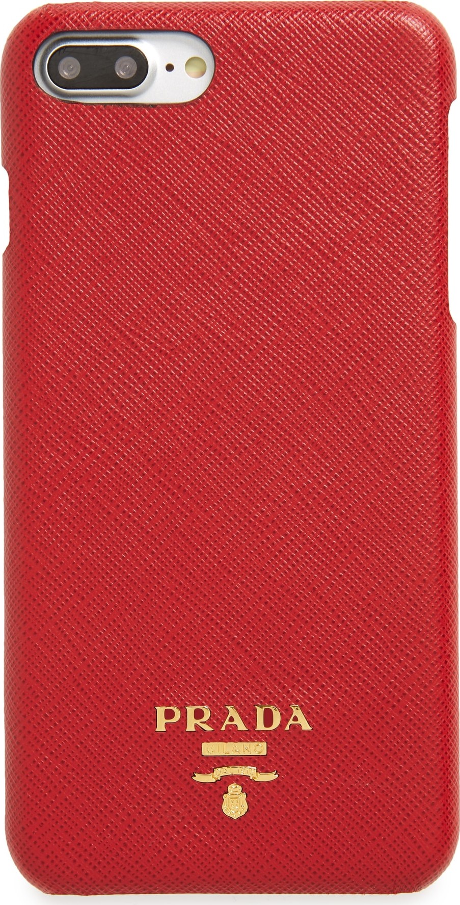 Prada Saffiano Metal Oro iPhone 7/8 Plus Case