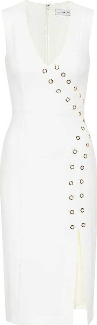 Rebecca Vallance Embellished crêpe dress