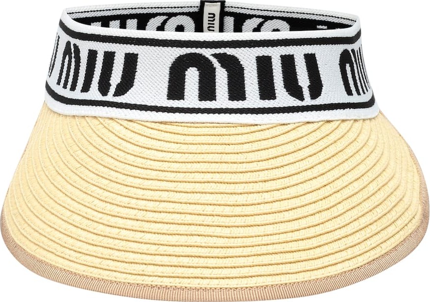 Miu Miu Straw visor