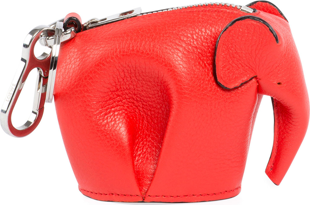 LOEWE Elephant Leather Coin Case