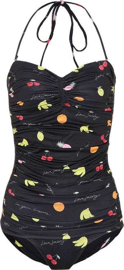 Ganni Exclusive to mytheresa.com – printed swimsuit