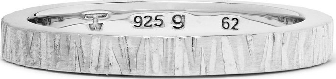 Tom Wood Structure Oxidised Sterling Silver Ring