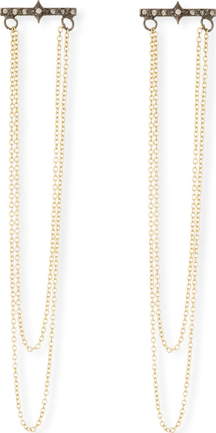 Armenta Old World 18k Chain Dangle Earrings