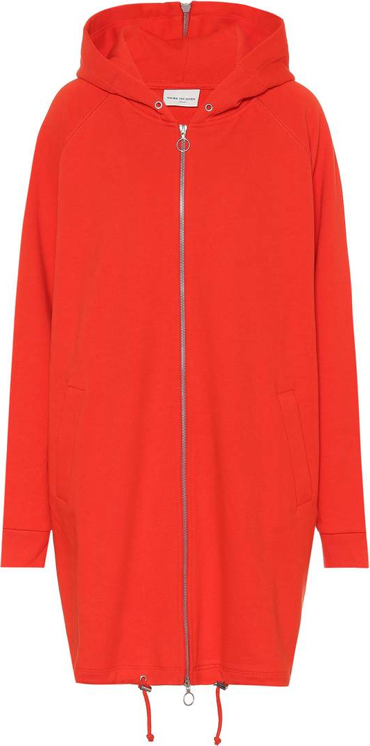 Dries Van Noten Oversized cotton hoodie