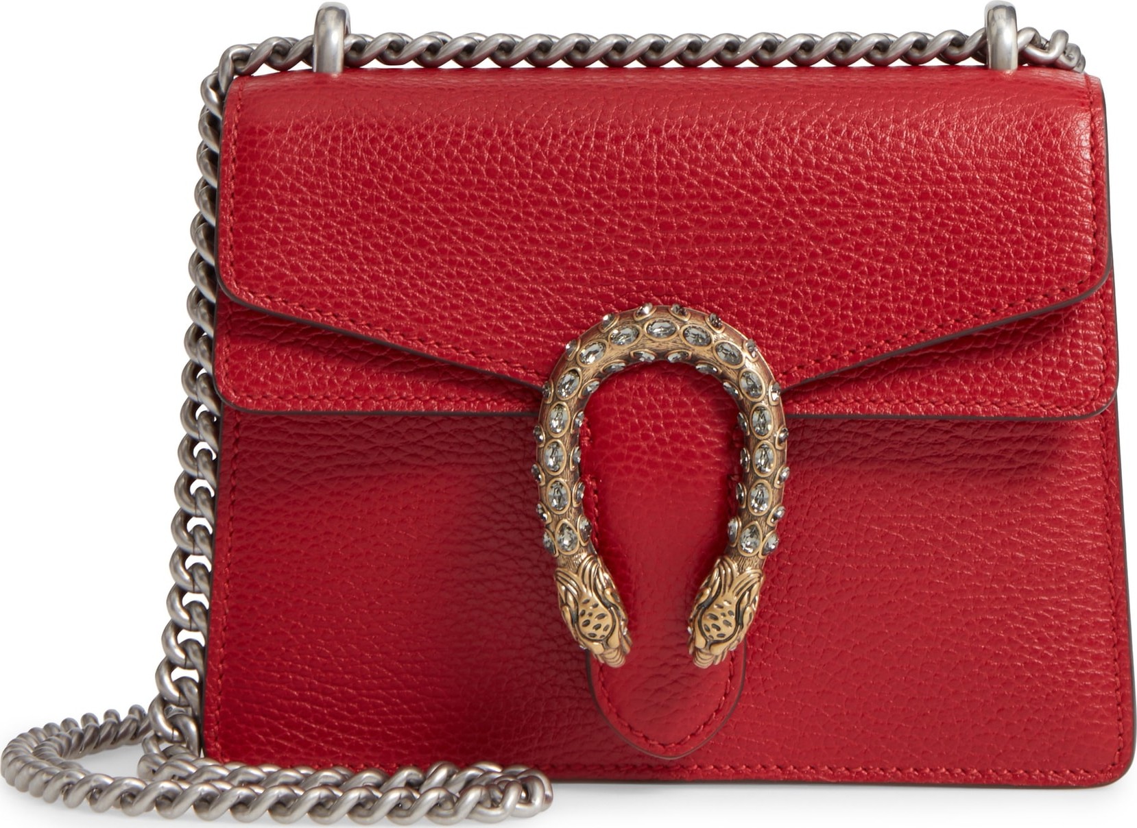 Gucci Mini Dionysus Leather Shoulder Bag