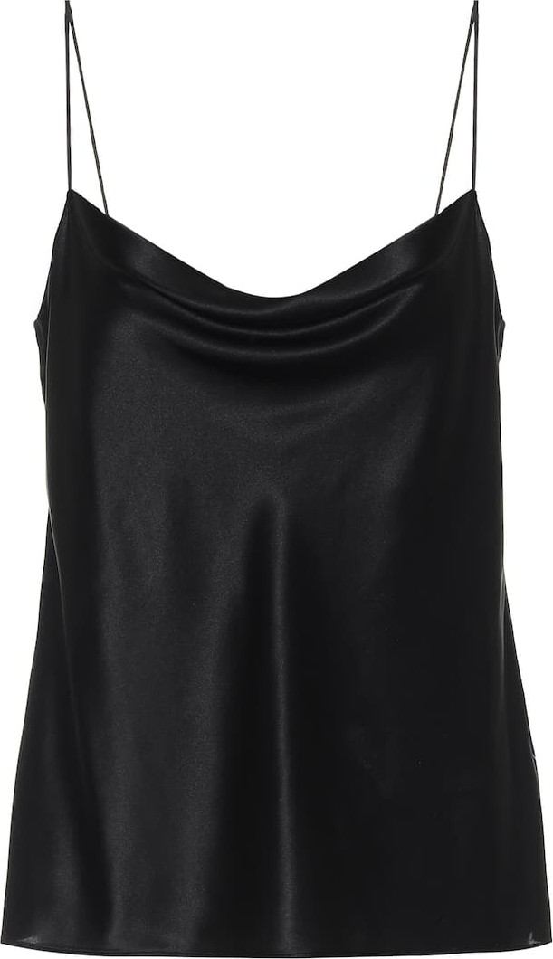 Dorothee Schumacher Stretch silk-satin cami top