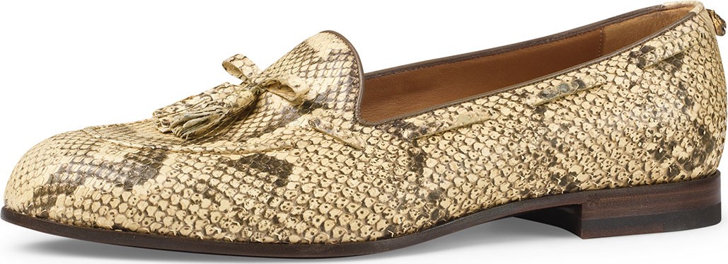 Gucci Python Tassel Loafer