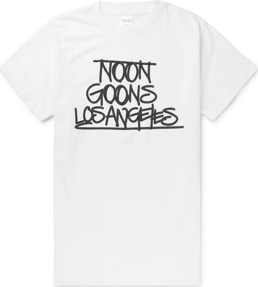 Noon Goons Printed Cotton-Jersey T-Shirt