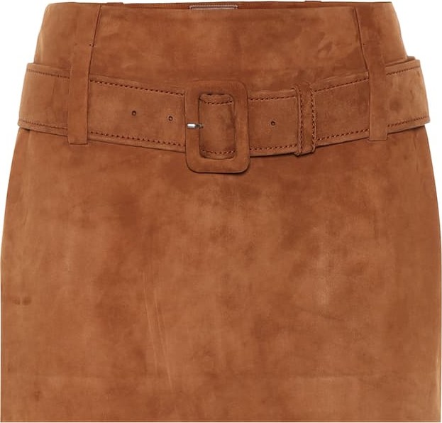 Prada Suede miniskirt