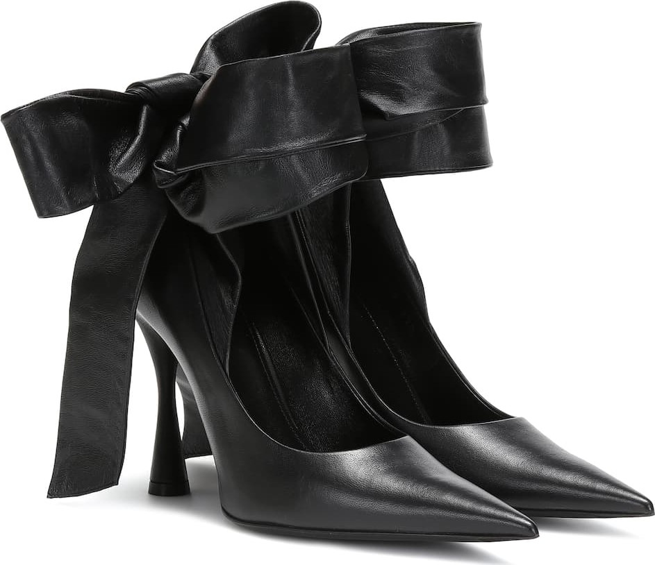 Balenciaga Dance Knife leather pumps