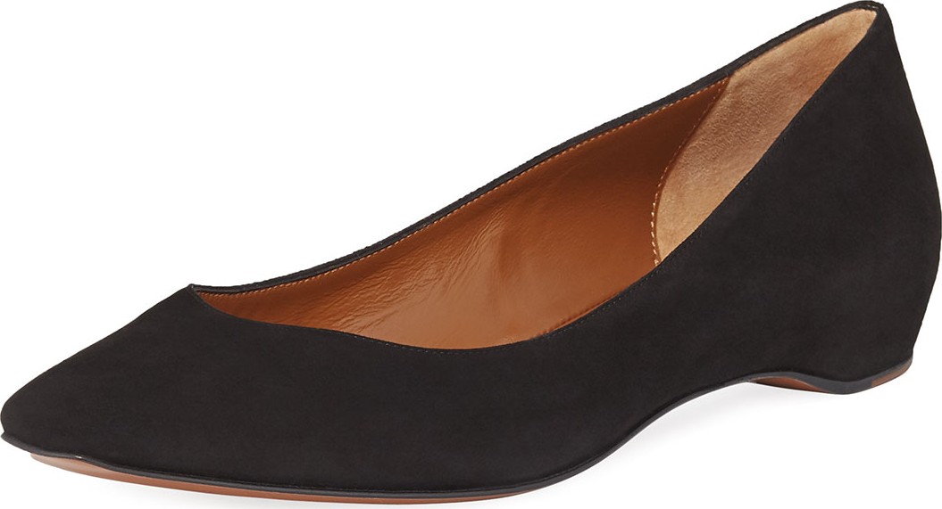 Aquatalia Marcella Suede Ballet Flats