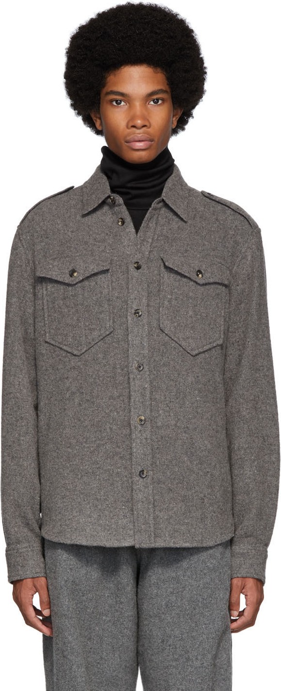 Isabel Marant Grey Wesley Shirt