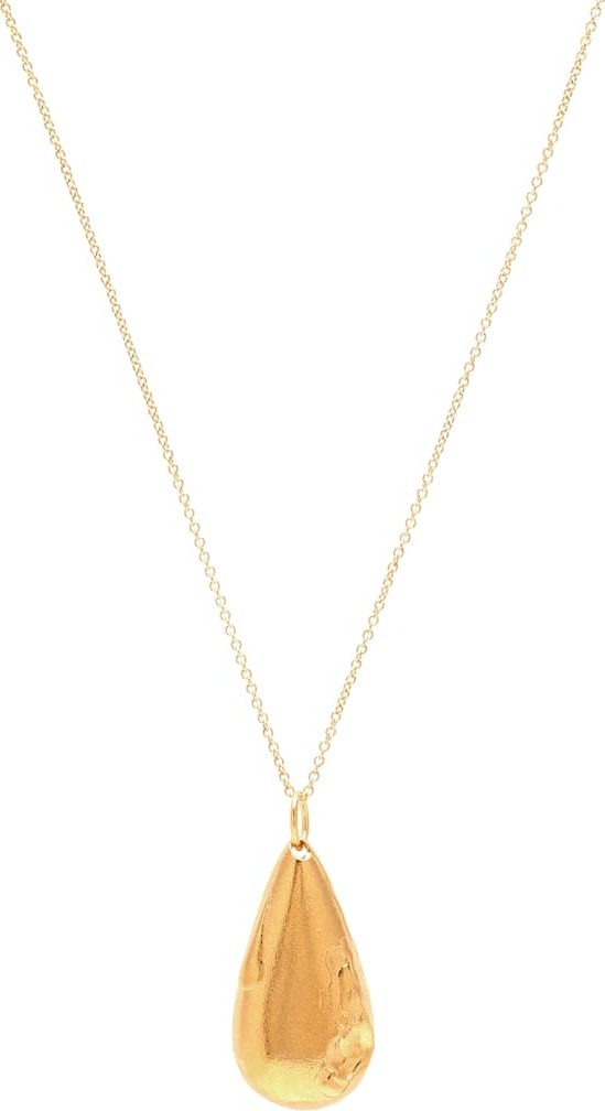 Alighieri The Delphic Tear 24kt gold-plated necklace