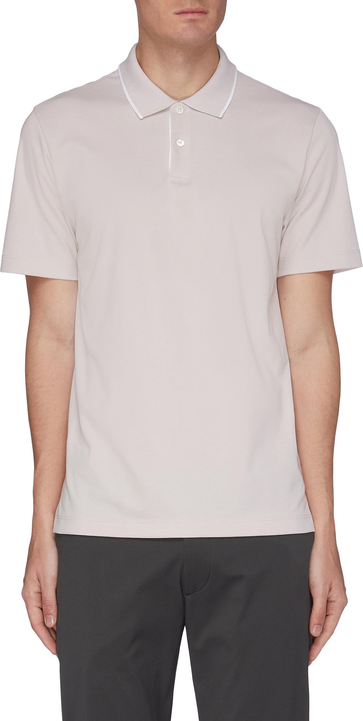 Theory Piqué Cotton Polo Shirt