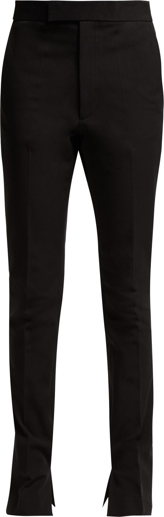 Helmut Lang Rider slim-leg cotton-blend trousers