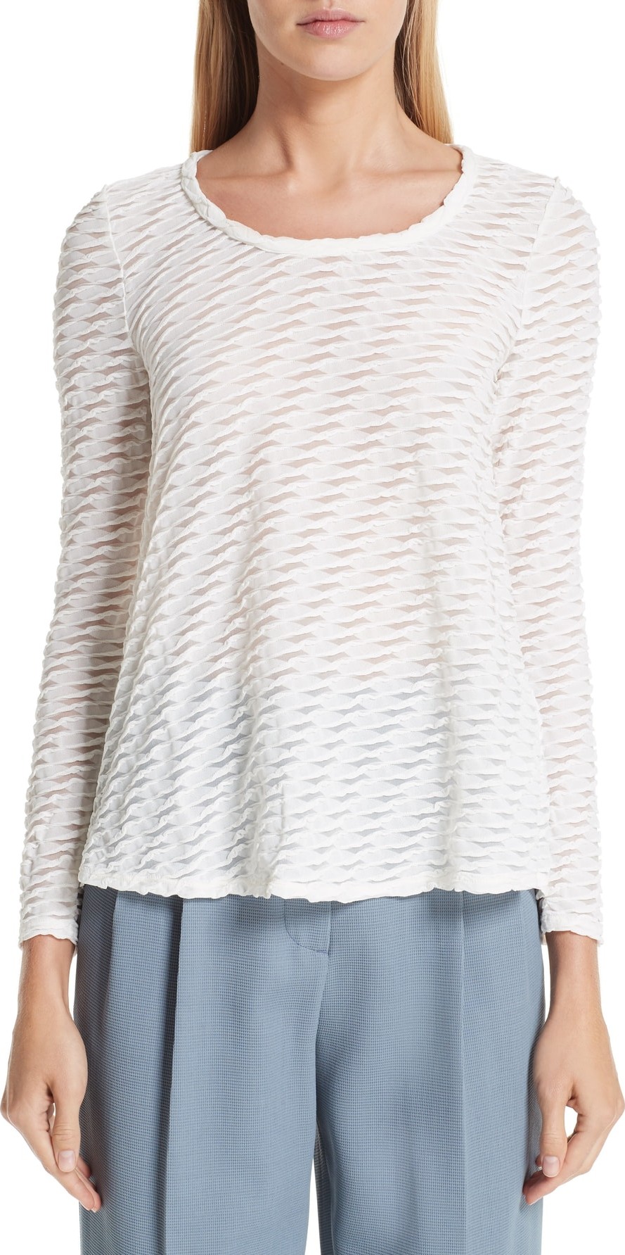 Emporio Armani Long Sleeve Jersey Tee