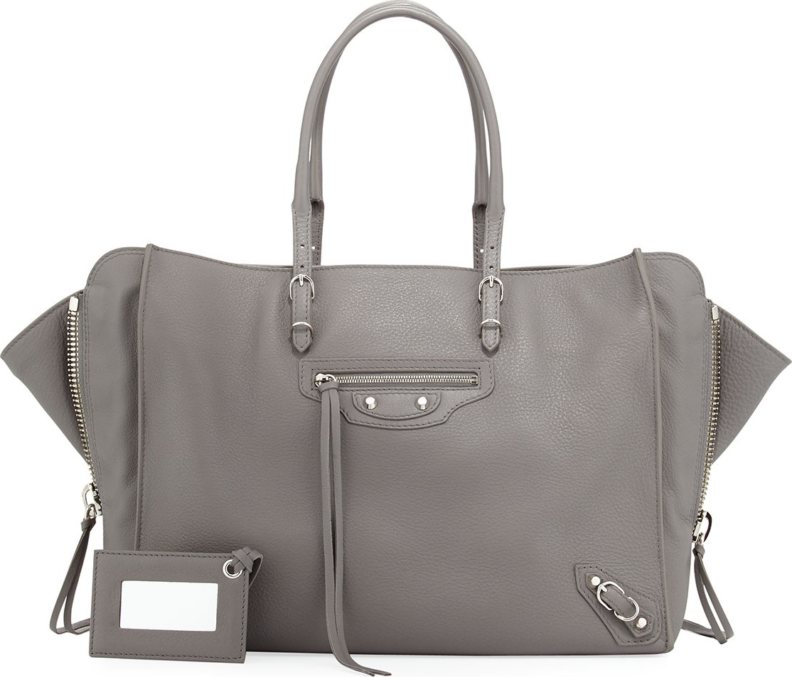 Balenciaga Papier B4 AJ Zip-Around Tote Bag