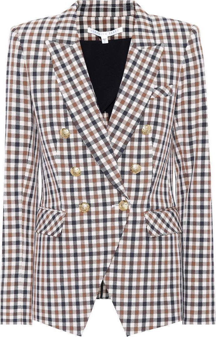 Veronica Beard Lonny Dickey plaid blazer