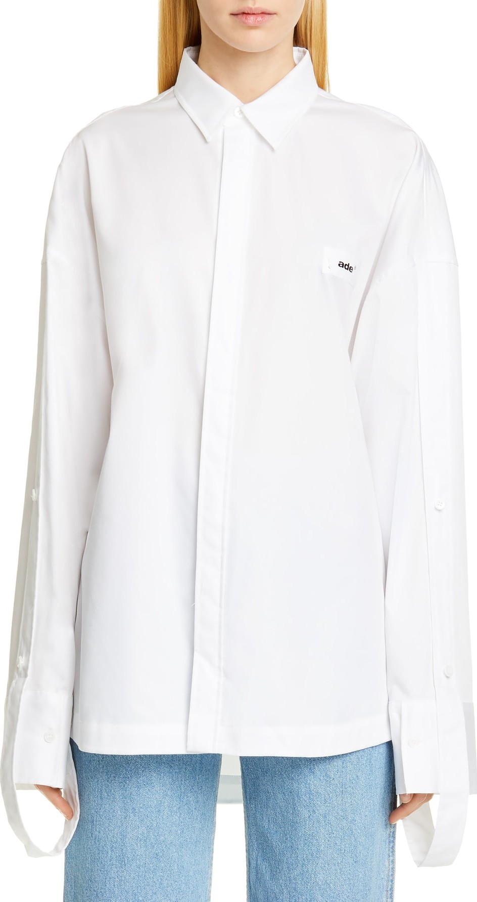 ADER error Woven Top