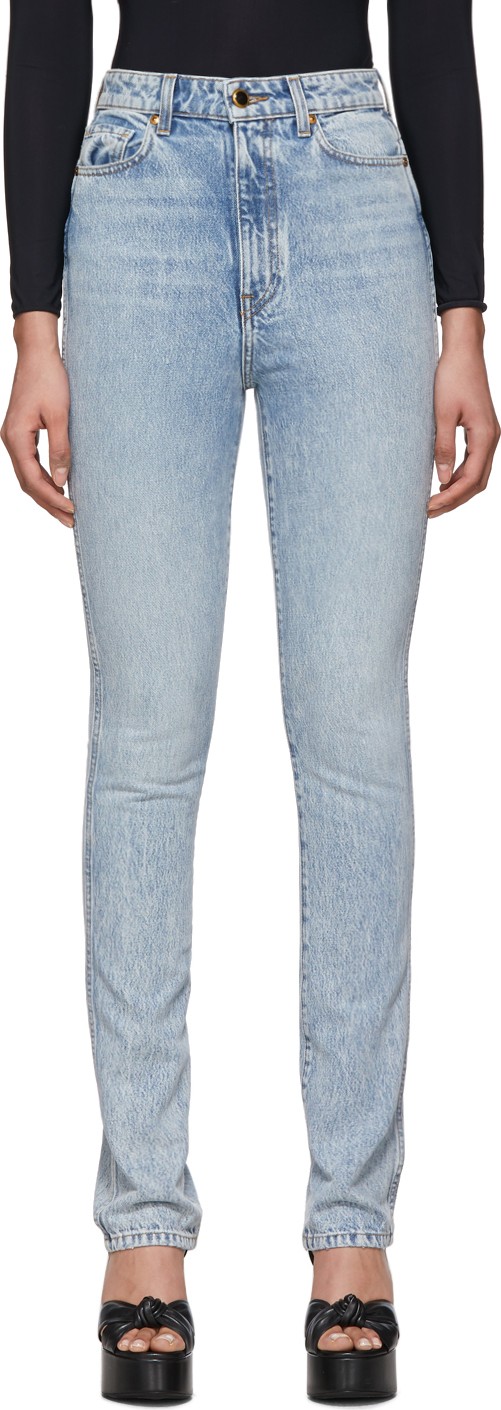 Khaite Blue Daria Jeans