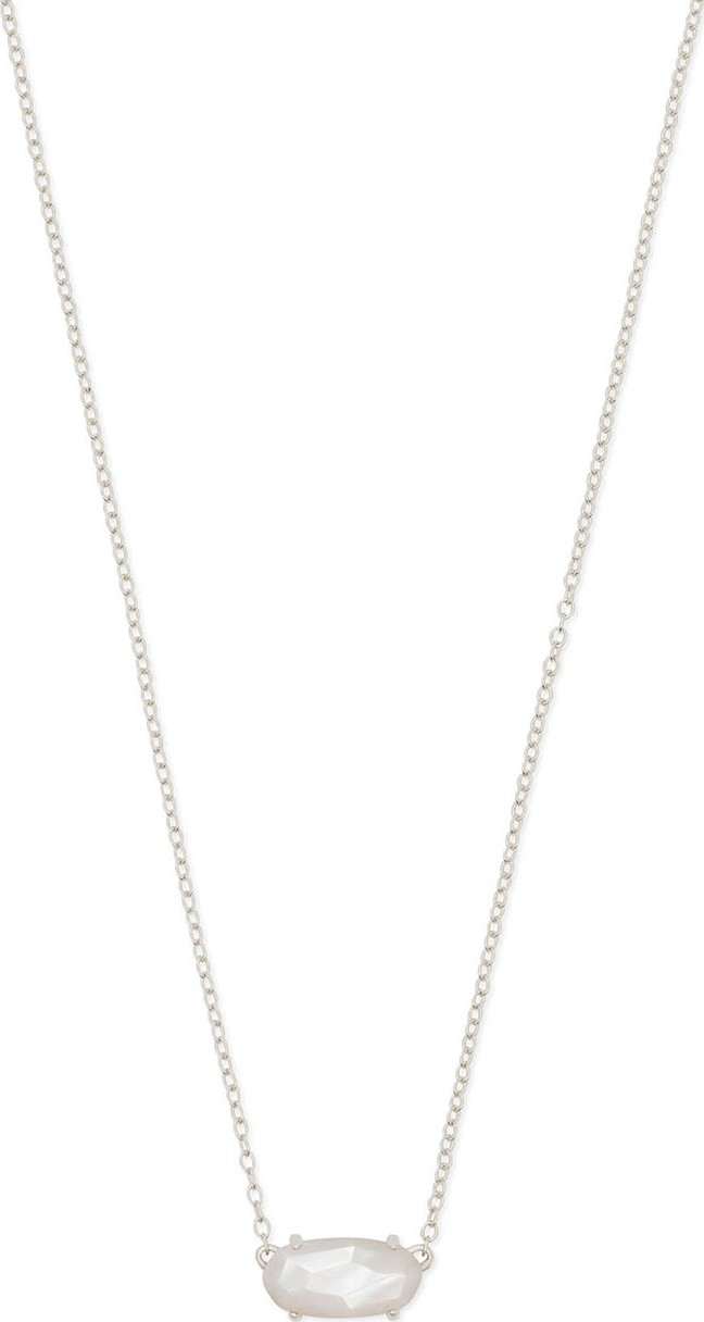 Kendra Scott Ever Pendant Necklace in Rhodium