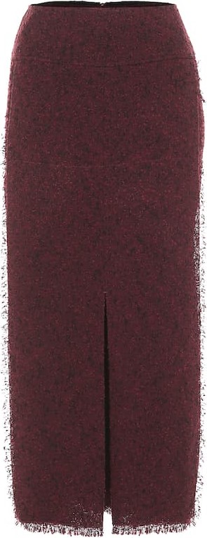 Roland Mouret Booth wool-blend pencil skirt
