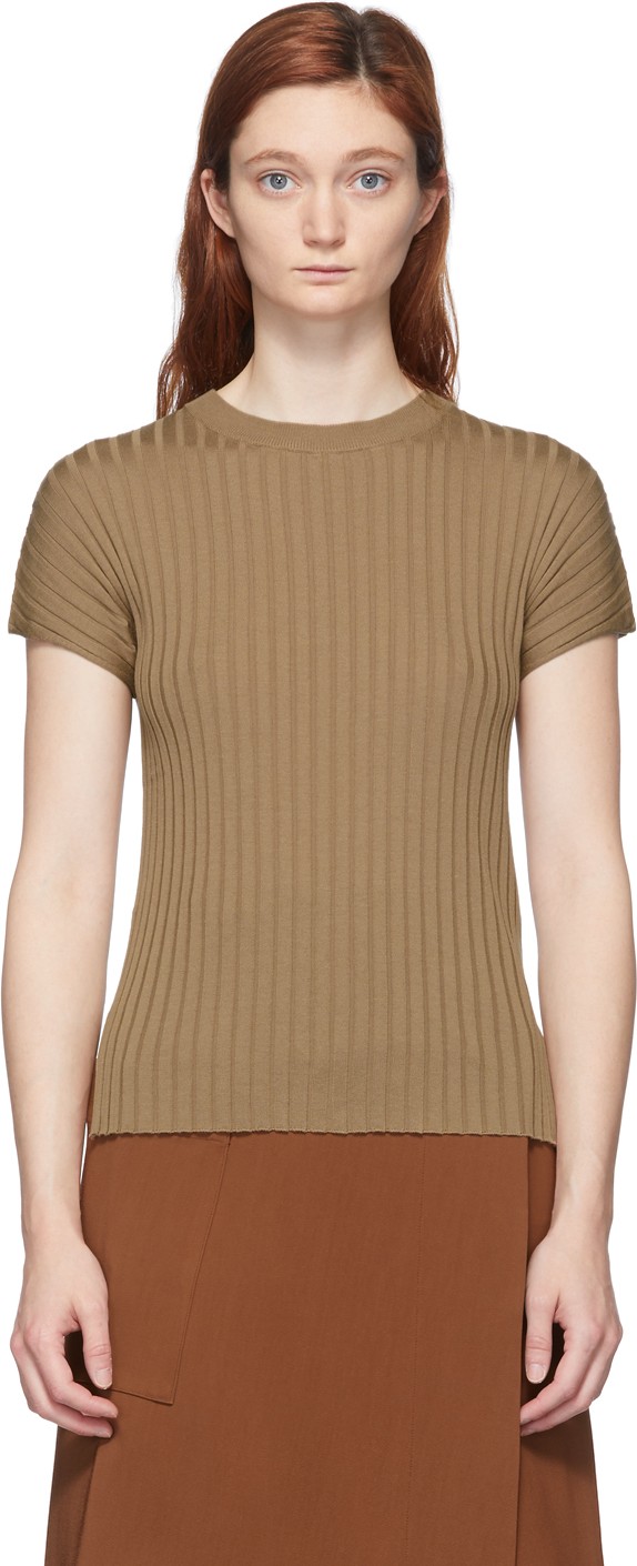 Studio Nicholson Tan Petani T-Shirt