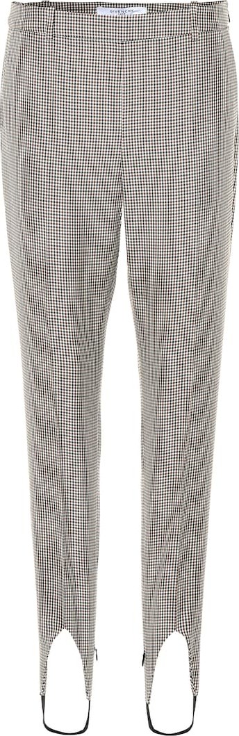 Givenchy Mid-rise wool stirrup pants
