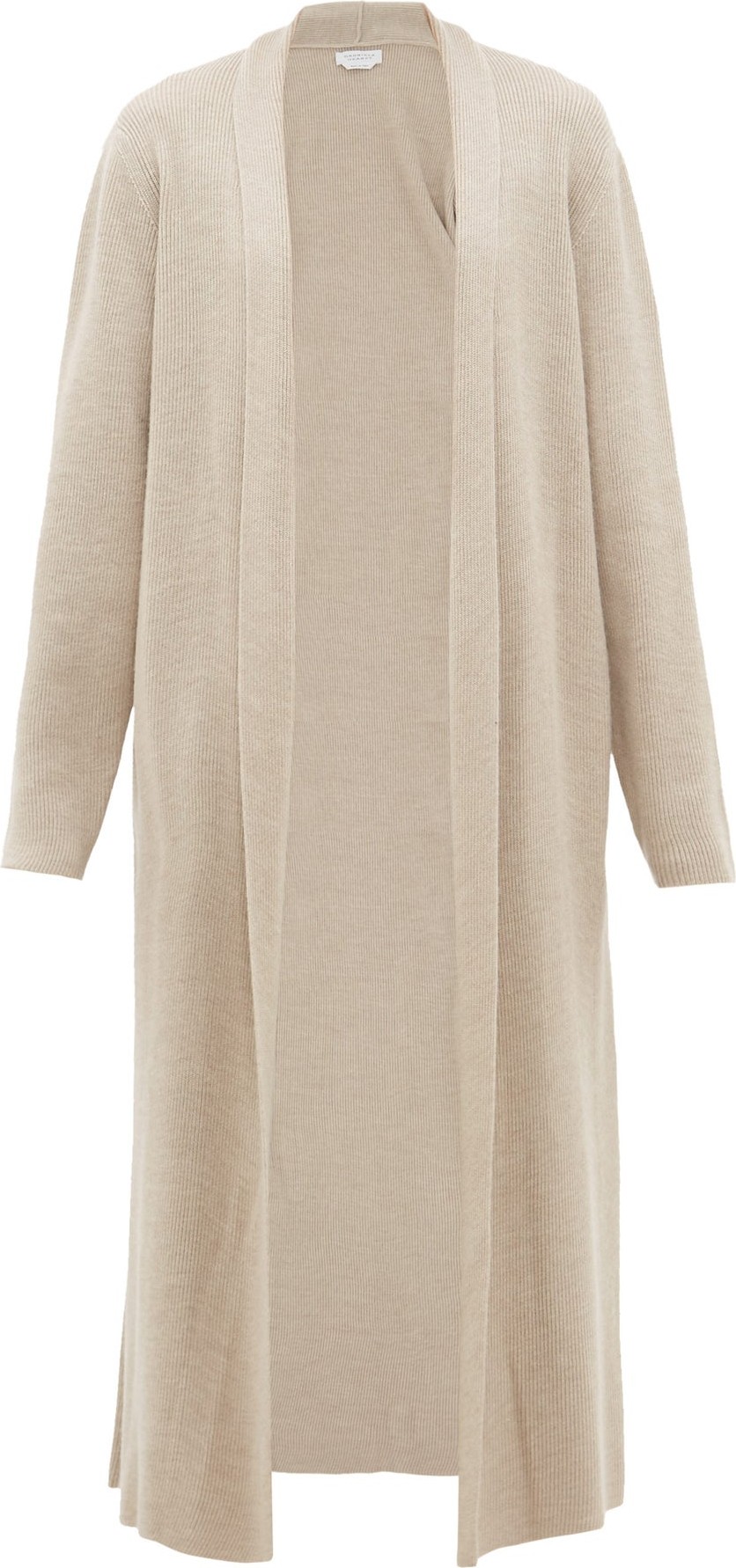 Gabriela Hearst Llorona ribbed-cashmere cardigan