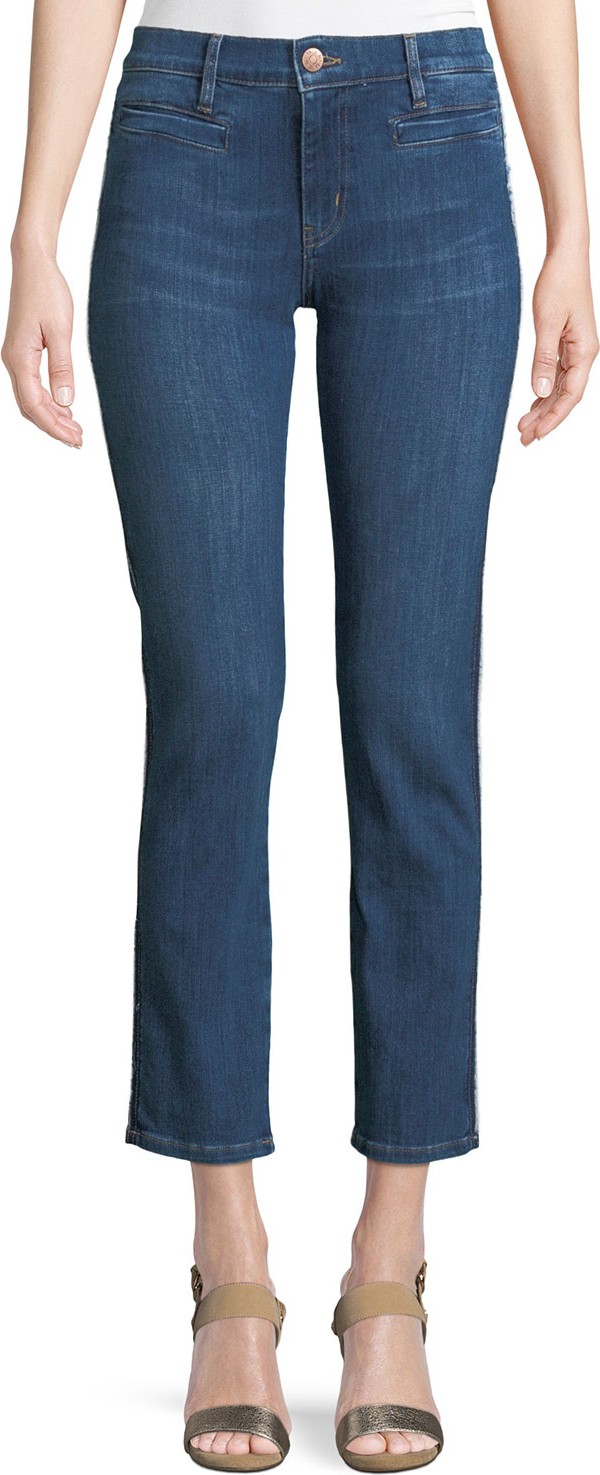 M.i.h Jeans Paris Stagger-Hem Skinny Jeans