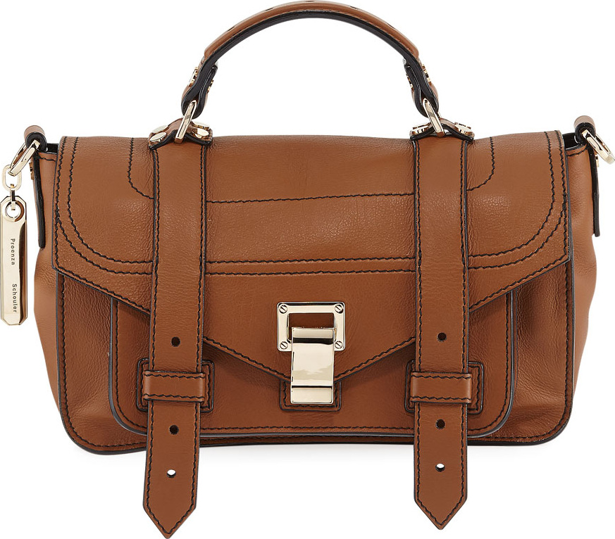 Proenza Schouler PS1+ Tiny Leather Satchel Bag