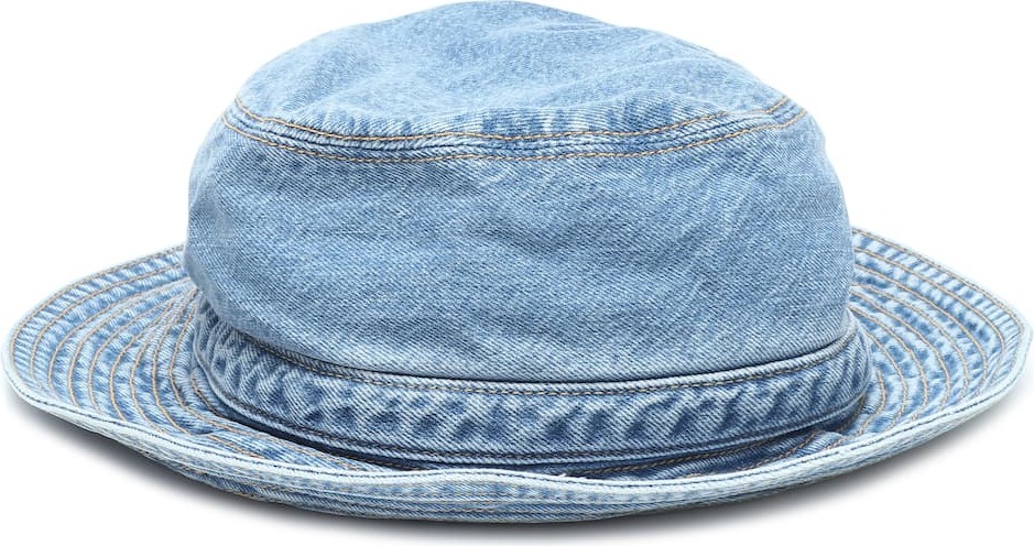 Ganni Denim bucket hat