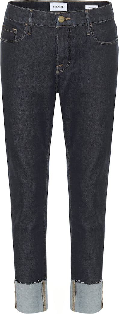 FRAME DENIM Le Garçon mid-rise cropped jeans