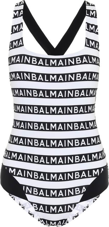 Balmain Logo swimsuit