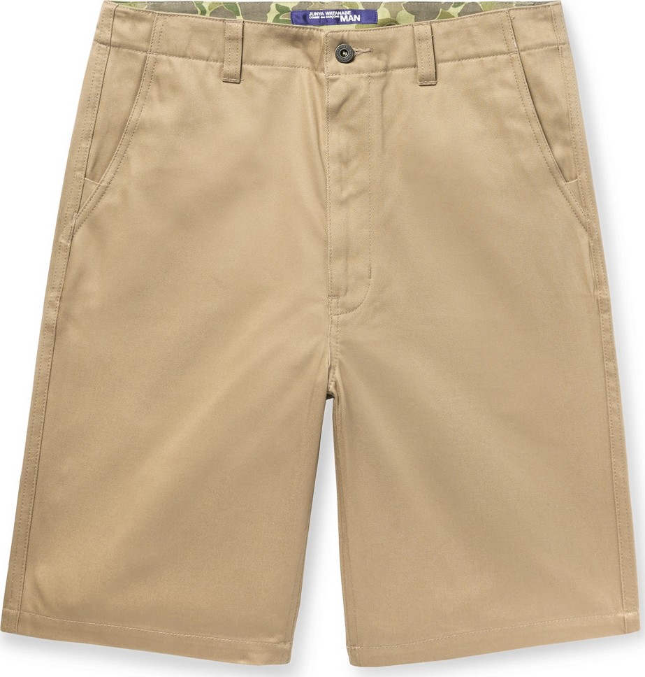 Junya Watanabe Camouflage-Print Cotton-Twill Shorts