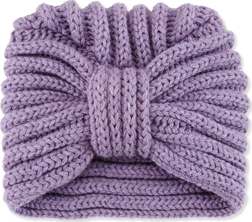 Rosie Sugden Classic Cashmere Head Turban, Lavender