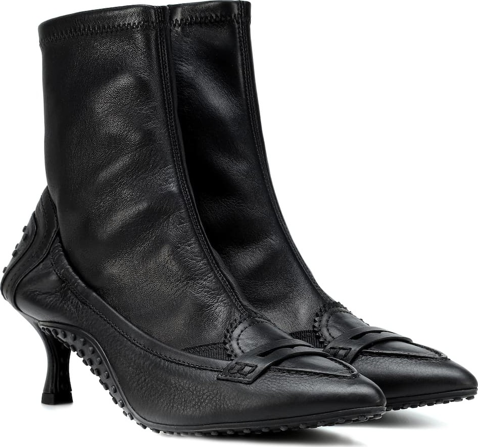 Tod's x Alessandro Dell'Acqua leather ankle boots
