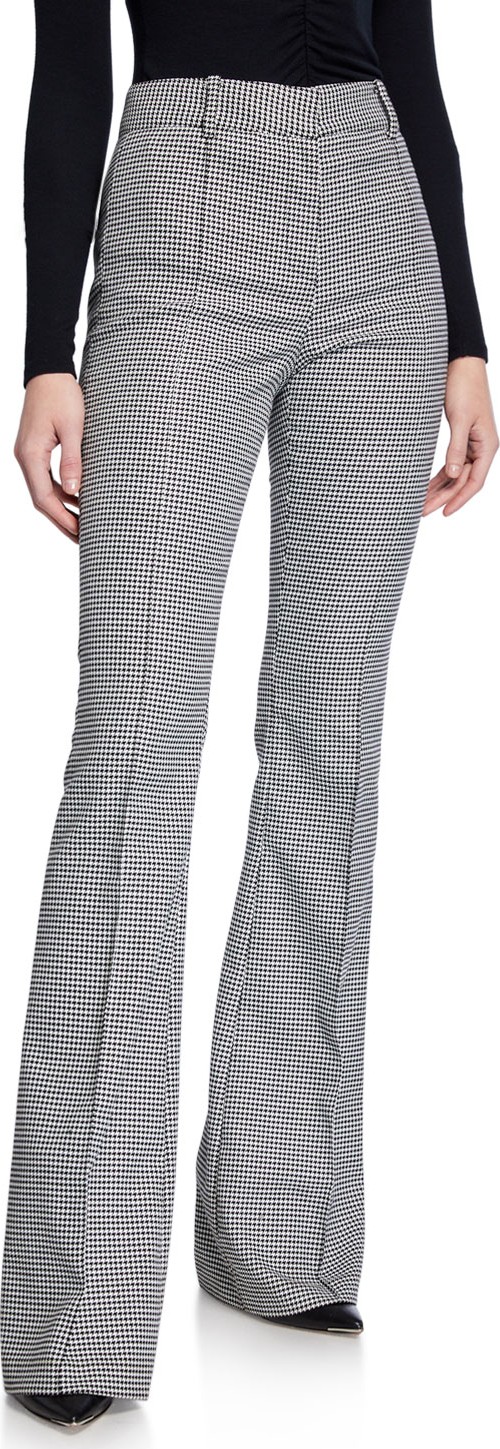Veronica Beard Hibiscus High-Rise Pants