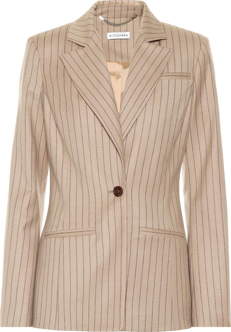 Altuzarra Acacia striped wool-blend blazer