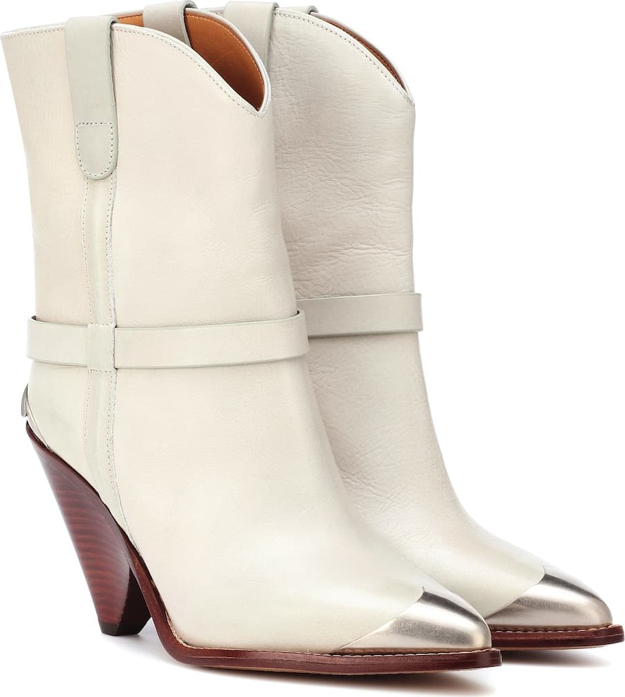 Isabel Marant Lamsy leather ankle boots