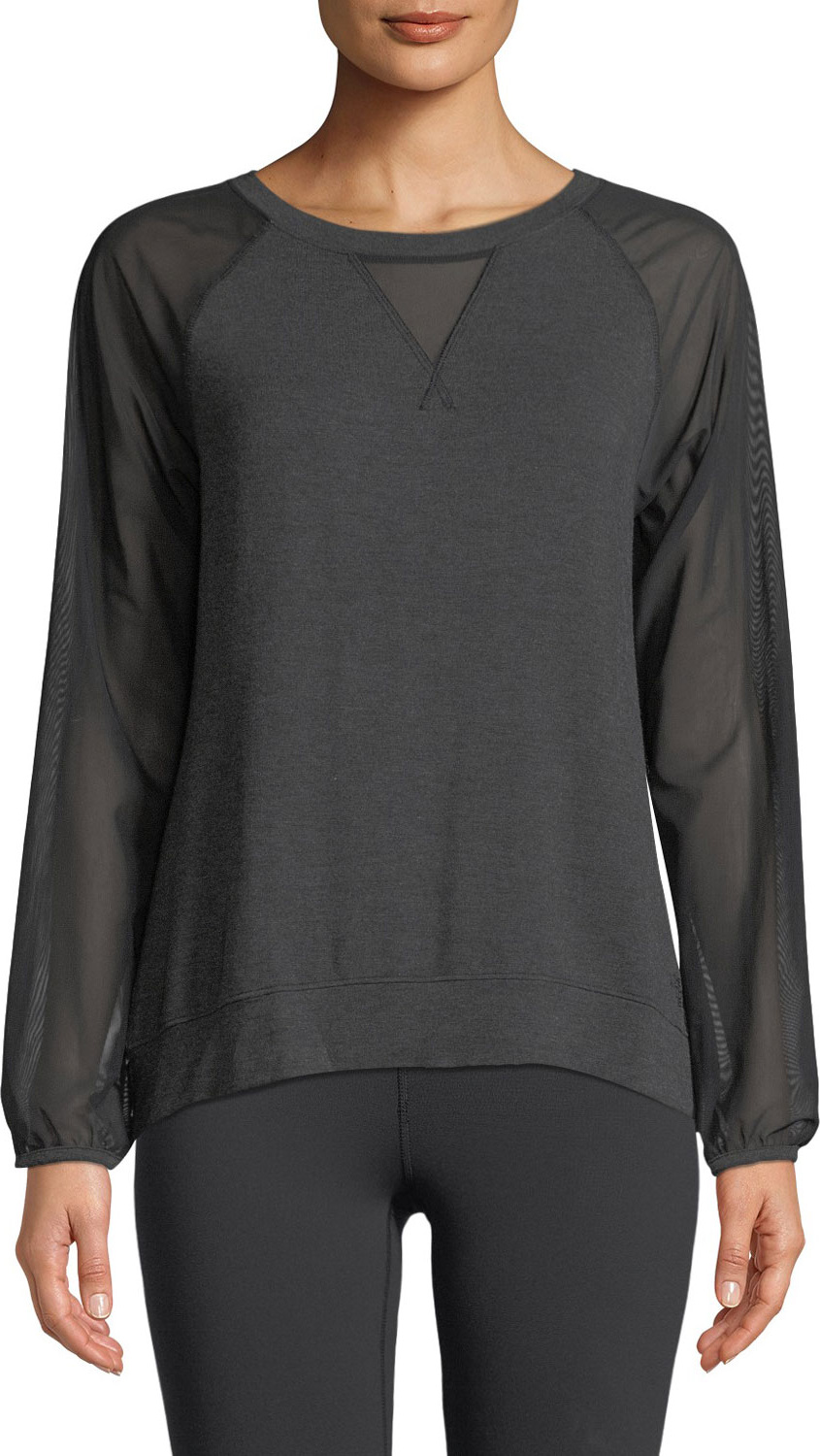 The North Face Vision Mesh Long-Sleeve Pullover Top