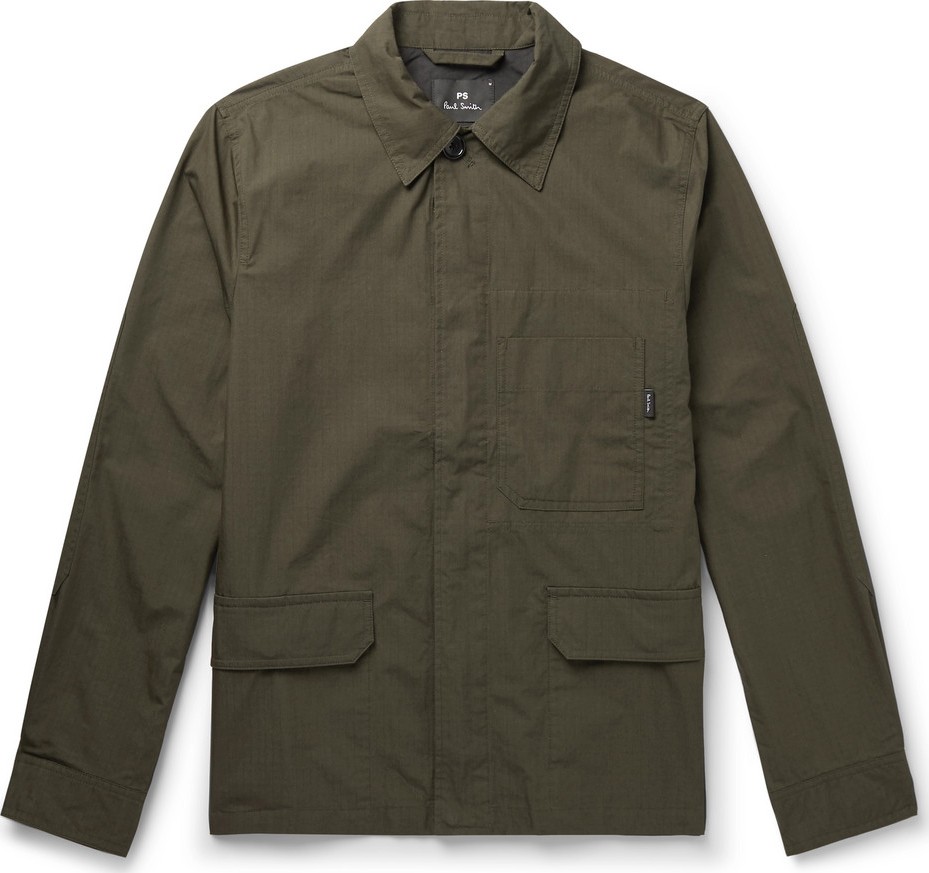 Ps By Paul Smith Cotton-Blend Ripstop Field Jacket