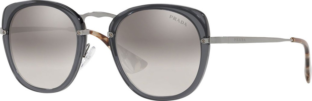Prada Mirrored Metal Butterfly Sunglasses
